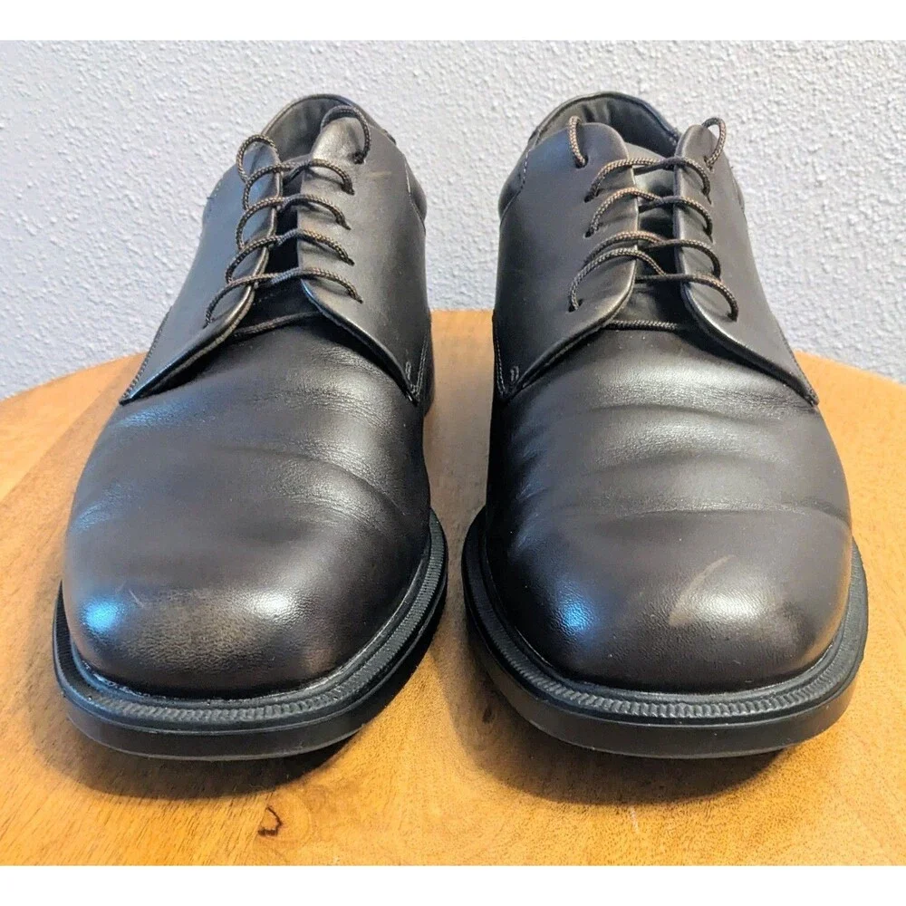 Rockport Men's 12 M Margin Oxford Brown Leather Dress Casual Shoes K71225